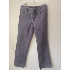 j crew favorite fit gray cords